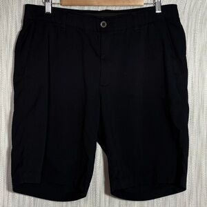 Under Armour Men's Black Flat Front Shorts